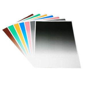 Falcon Eyes Hintergrund Papier 80x100 cm Farbverlauf 7er Set