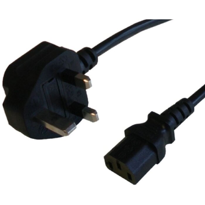 Falcon Eyes Stromkabel UK Adapter 5m 13A Sicherung für Blitz Sets Lampen Computer