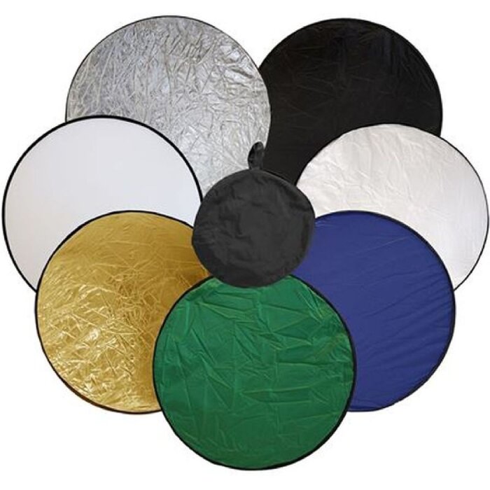 StudioKing Reflektor 7 in 1 RE7-80 80 cm Multifunktion