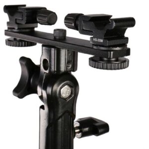 Falcon Eyes CLD-14A Twin Mount Tilting Bracket mit 2...