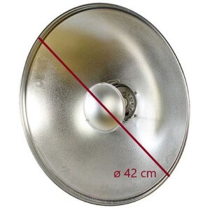 StudioKing SK-BD420 Beauty Dish Silver 42 см с сотами