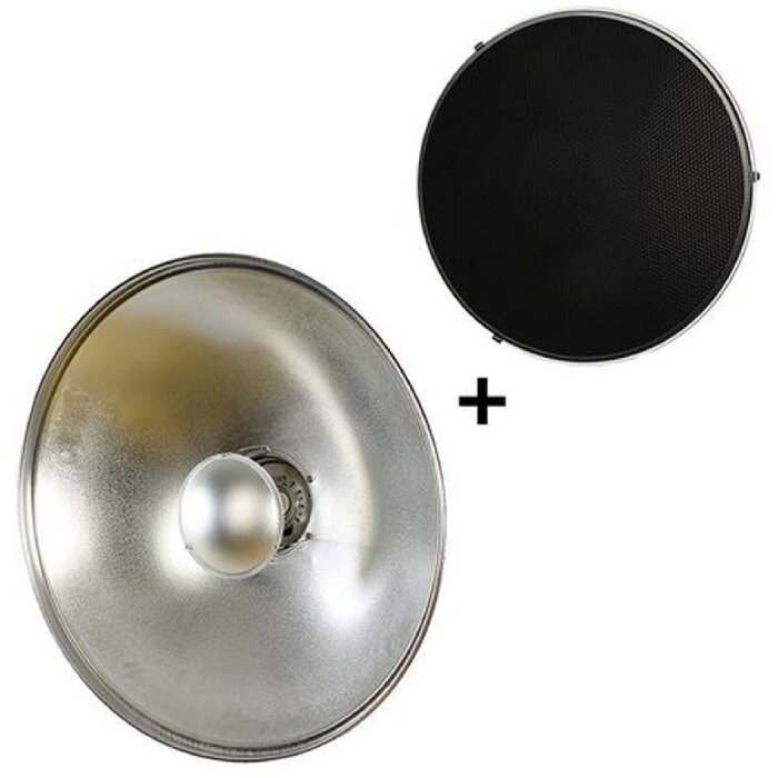 StudioKing Beauty Dish SK-BD700 Silver 70 см с сотами