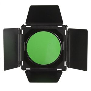 StudioKing Abschirmklappen Set SK-BD18 mit Farbfilter...