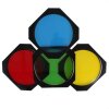 StudioKing Abschirmklappen Set SK-BD18 mit Farbfilter Waben Filteraufsatz