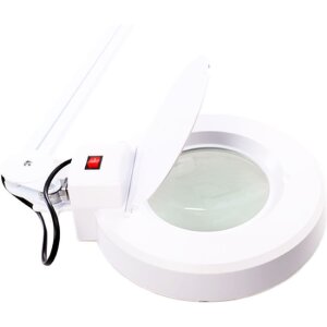 Byomic Tischlupe v2 mit Klemme LED - Beleuchtung...