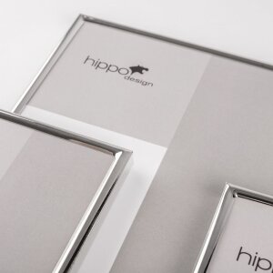 Фоторамка Walther Clou 10x15 см сияющий серебром