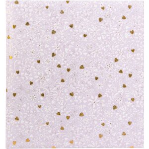 Goldbuch Fotoalbum Finamente lilac 30x31 cm 60 Seiten mit...