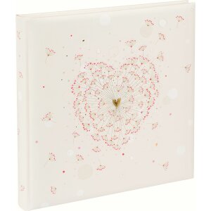 Фотоальбом Goldbuch Golden Heart 30x31 см, 60 белых страниц