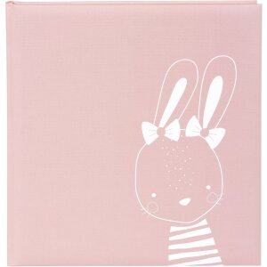 Goldbuch Babyalbum Polly rosa 30x31 cm 60 weiße Seiten