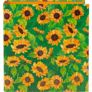 Goldbuch Motiv-Ordner Sunflower green 2-Ringmechanik 8 cm...