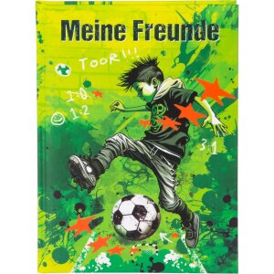 Goldbuch Freundebuch Stürmer 15x21 cm 88...