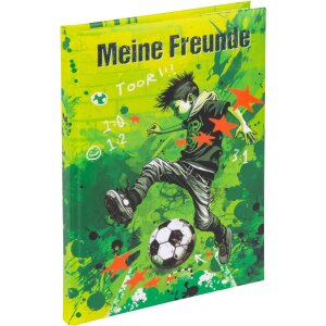 Goldbuch Freundebuch Stürmer 15x21 cm 88...