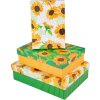 Goldbuch Kartonagen-Set Sunflower 3 Kartonagen Geschenkverpackung