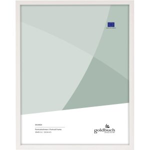 Goldbuch Holz-Bilderrahmen Skandi 30x40 cm weiß