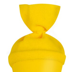 Goldbuch Bastelschultüte mit Filzverschluss 15 cm gelb