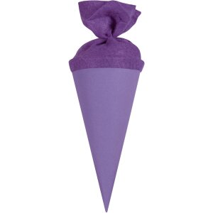 Goldbuch Bastelschultüte 15 cm flieder Buntkarton...