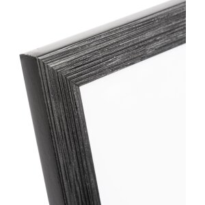 Goldbuch Bilderrahmen Zoe schwarz 10x15 cm MDF Holzoptik Normalglas Aufsteller