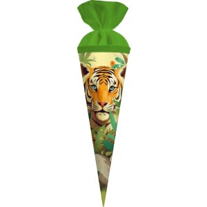 Goldbuch Geschwistertüte Tiger 35 cm Lackkarton