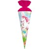 Goldbuch Schultüte 50 cm rund Alicorn Einhorn-Motiv Lackkarton