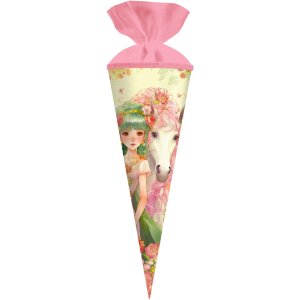 Goldbuch Schultüte mit Filzverschluss 50 cm rund Akira