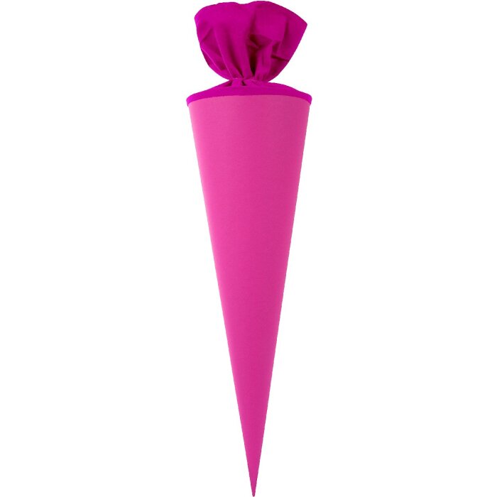 Goldbuch Bastelschultüte 50 cm farbiger Filzverschluss pink