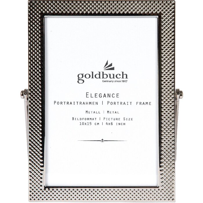 Goldbuch Metall-Bilderrahmen Elegance Fotos 10x15 cm