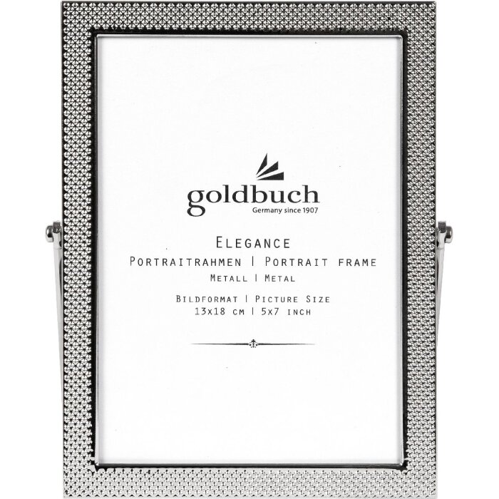 Goldbuch Metall-Bilderrahmen Elegance Fotos 13x18 cm