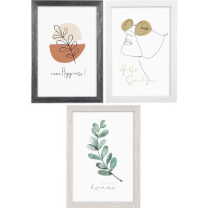 Goldbuch Bilderrahmen Zoe MDF Holzoptik Blockprofil 10x15...