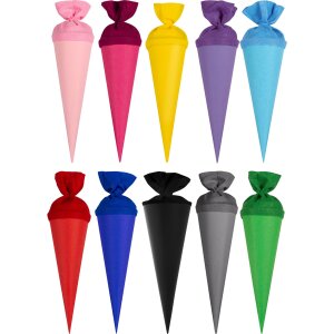 Goldbuch Bastelschultüte mit farbigem Filzverschluss...