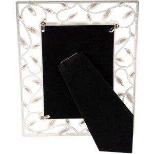 Goldbuch Portrait-Bilderrahmen Floria Metall Blattmuster 10x15 cm 13x18 cm