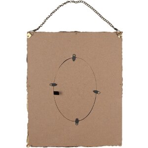 Фоторамка Clayre & Eef 2F1052, 23x3x28 см, золотая, для фото 10x15 см