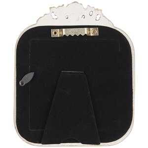 Clayre & Eef 2F1059 Fotorahmen 11x2x13 cm Weiß...