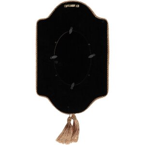 Clayre & Eef 2F1082 Fotorahmen 21x3x32 cm / 10x15 cm Grün Goldfarbig