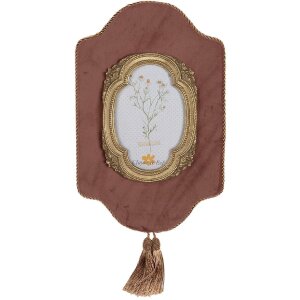 Clayre & Eef 2F1084 Fotorahmen 21x32 cm 10x15 cm Rosa...