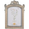 Clayre & Eef 2F1090 Fotorahmen 18x2x25 cm Grau Gold 13x18 cm