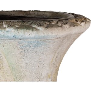 Clayre & Eef 5MG0038 Blumentopf Grün Beige...