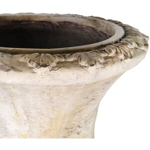 Clayre & Eef 5MG0038 Blumentopf Grün Beige 44x44x75 cm Dekoration