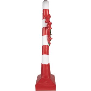Clayre & Eef 5PR0127 Украшение "Конфетная трость" 35x23x100 см красно-белое