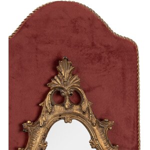 Clayre & Eef 62S293 Spiegel 20x3x44 cm Rosa Goldfarbig