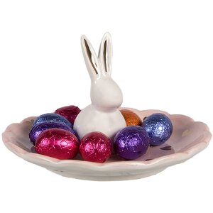 Clayre & Eef 6CE1681 Schale Rosa Ø 14x9 cm