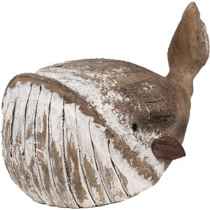 Clayre & Eef 6H2341 Dekoration Wal 39x15x21 cm Braun...