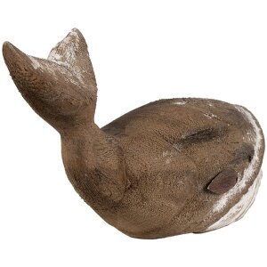 Декоративная фигура тюльпана Clayre & Eef, 39x15x21 см, коричневый/белый