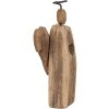 Clayre & Eef 6H2342 Weihnachtsdeko Engel Braun 13x5x22 cm