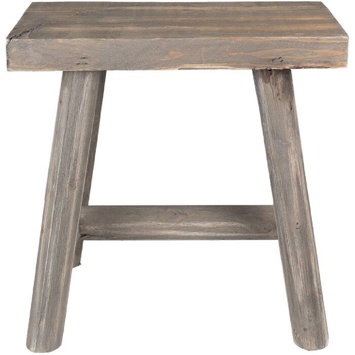 Столик для растений Clayre & Eef, рустиковый, дерево, коричневый, 38x18x38 см