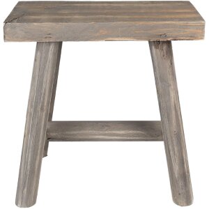 Clayre & Eef 6H2359 Pflanzentisch Braun 38x18x38 cm