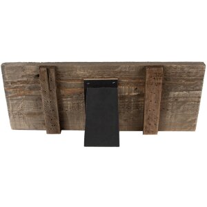 Фоторамка Clayre & Eef 6H2361, 3 клямки, 36x3x15 см, коричневая