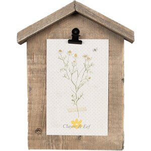 Фоторамка Clayre & Eef 6H2367 с клеммой, коричневая,...