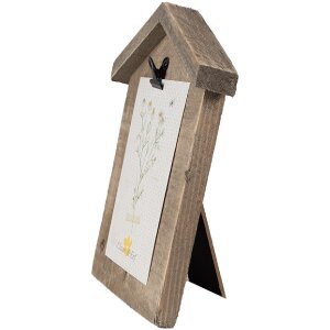 Фоторамка Clayre & Eef 6H2367 с клеммой, коричневая, 17x3x21 см