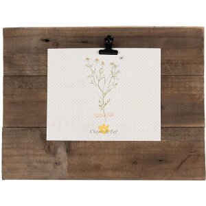 Фоторамка Clayre & Eef 6H2368, коричневая, 32x3x25...