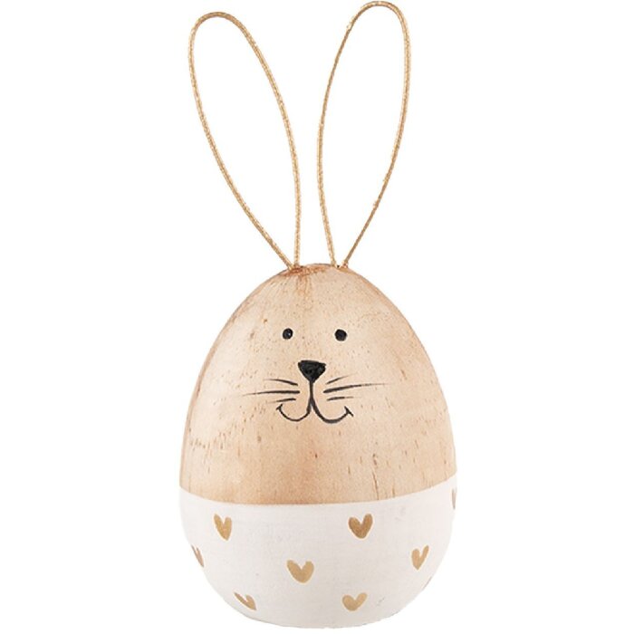 Кошмарный декор кролик коричневый Ø 6x14 см от Clayre & Eef